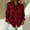 A1 Wine, variant on Button Down Shirts for Women Long Sleeve Collared Dressy Casual Blouses Cute Christmas Printed Tops Business Work Outfits A1 Green S-5XL
