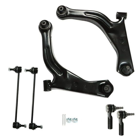 SEBLAFF 6Pc Lower Control Arm Ball Joint Outer Tie Rod K80399 Replacement for 2005-2009 Ford Escape 2005-2009 Mazda Tribute