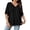 Black, variant on Womens-Plus-Size-Tank-Tops Summer Trendy V Neck T Shirts Casual Flowy Sleeveless Blouse Comfy Tunics Tee