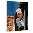 thumbnail image 3 of "Looking Ahead" Painting Print on Canvas, 3 of 5