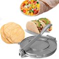 thumbnail image 4 of Tortilla de 8 pulgadas, tortilla, prensa, tortillas de maíz, herramientas de prensado, suministros de cocina, gris Afortunado Sencillez, 4 of 5