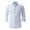 White-C, variant on Coorders George Men's Dress Shirt with Long Sleeves, Casual Solid Shirt for Mens Turn-down Button Long Sleeve Dress Shirt,Gray,S