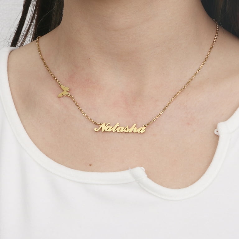 22C Gold Metal Chain Choker