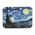 thumbnail image 2 of Elegant Classic Starry night Art Design Mouse Pad For Computer Mouse - Colorful Design with Square Shape, Durable Materials , portable, Gaming, Office, Work Home - 18 x 22cm, 2 of 4