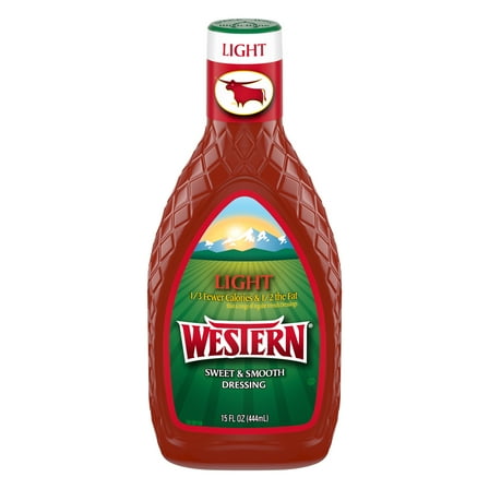 Western Light Sweet & Smooth French Salad Dressing, 15 fl. oz.