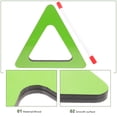 thumbnail image 2 of EeaseCA 1 Set Kids Triangular Hand Drum Percussion Drum Musical Orff Percussion Instrument with Drum Stick, 2 of 8