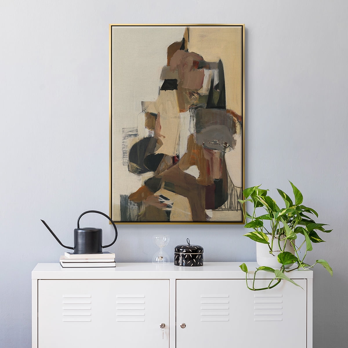 Mesa Grande Framed Premium Gallery Wrapped Canvas - Ready to Hang - 27 x 41 - Gold Floating Frame