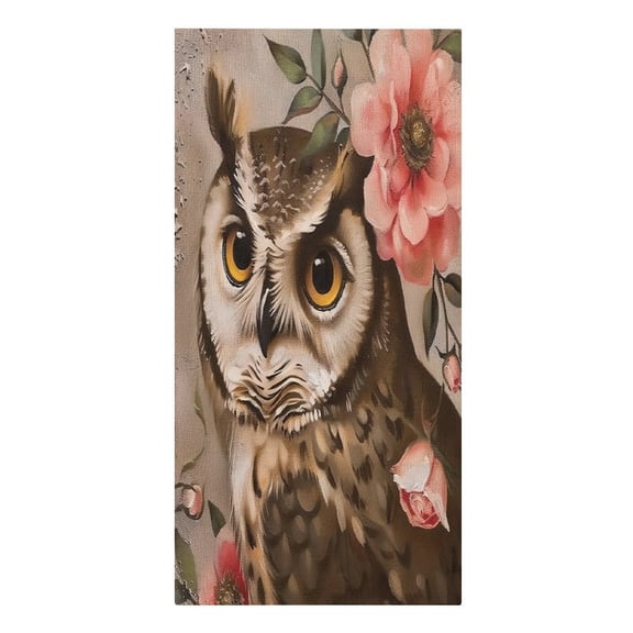 RKSupls Owl Microfiber Beach Towel Absorbent Compact Towels for Swimming Pool Beach Travel Things for Vacation Essentials Adult Gift,61.4×30.3Inch