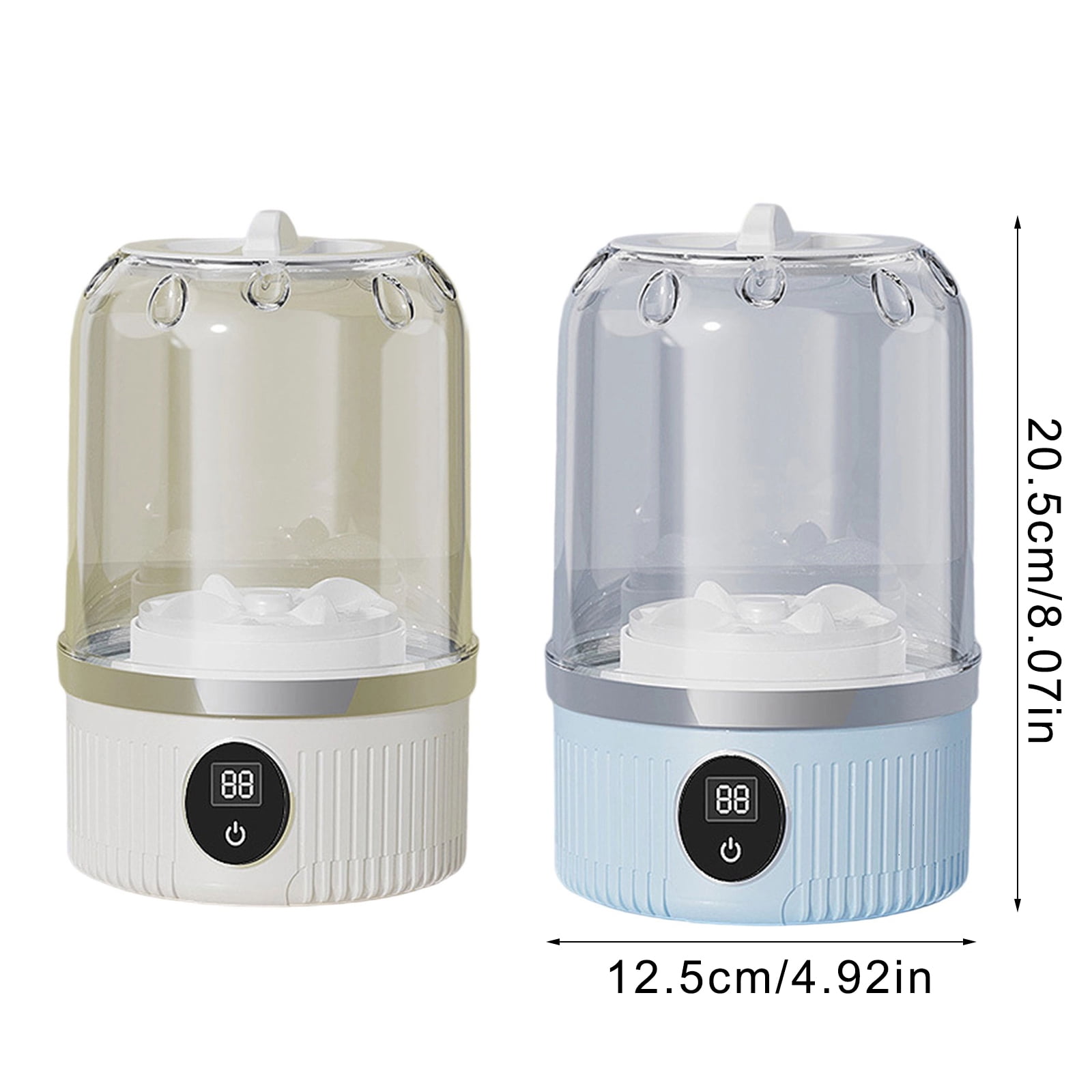 3000mAh Rechargeable Portable Miniature Washing Machine For Underwear Socks Wireless Washer Home Laundry Solution
