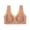 Coffee, variant on Ahuyic Womens Bra,Summer Plus Size Bra,Womens Plus Size Lace Front Opening Bra Without Steel Ring Seamless Gathering Thin And Beautiful Back Underwear,Gray,XXXXXXL