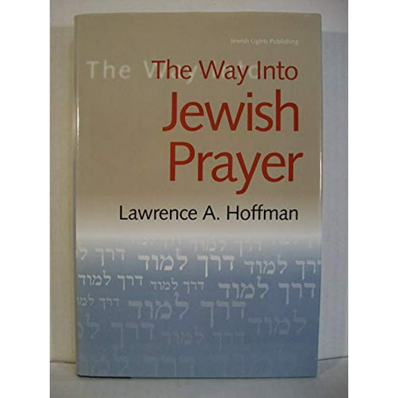 Pre-Owned The Way Into Jewish Prayer, 9781580230278, 158023027X, Hardcover, 1 edition