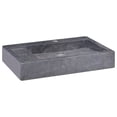 thumbnail image 1 of vidaXL Sink Black 58x39x10 cm Marble, 1 of 5