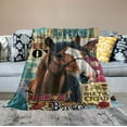 thumbnail image 2 of Nawypu Christmas Horse Gifts for Girls, Horse Blanket, Horse Gifts for Women, Girl Horse Gifts, Horse Blanket for Girls, Gifts for Horse Lovers, Horse Lover Gifts for Women Teenger Throw Blankets, 2 of 6