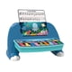 thumbnail image 2 of Juguete infantil de aprendizaje temprano perfke con partitura de piano azul, 2 of 9