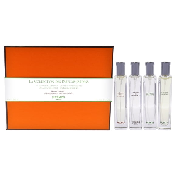 Hermes Hermes La Collection Des Parfums Jardins Juego de 4 piezas 4 x 0.5 oz Eau de Toilette Sprays