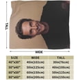 thumbnail image 3 of Matthew McConaughey Blanket Bedding Fleece Blanket Soft Throw Blankets Lightweight Anti-Static Blanket - 3 Sizes, 3 of 5