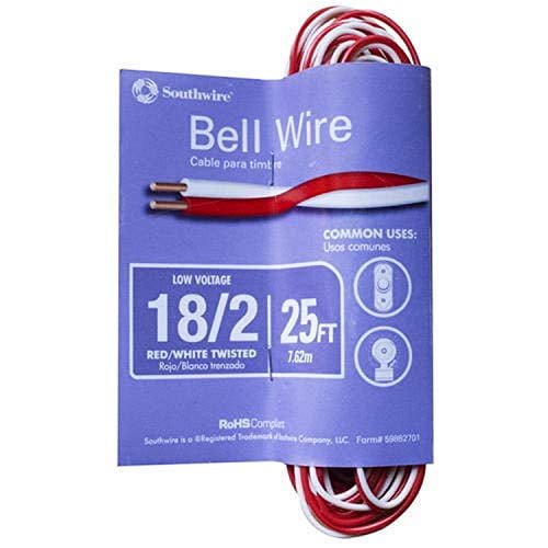 Southwire Red/White Bell Wire