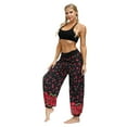 thumbnail image 1 of Pants for Women Summer Casual Sports Yoga Bloomers Boho Pants, 1 of 6