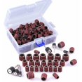 thumbnail image 2 of Tambor de lijado de 252 piezas con caja gratis, que incluye 240 bandas de lijado y 12 mandriles de tambor para herramientas rotativas Dremel, 2 of 5