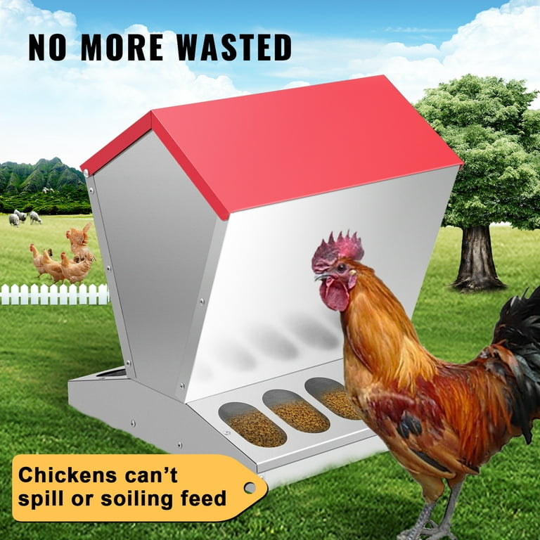 Poultry Feeder, No More Waste, Holds 3kg