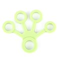 thumbnail image 2 of stanreset 6 pcs Finger Hand Grip 3 Levels Silicone Ring Strengthener Exerciser Trainer Resistance Band Fitness Expander Stretcher, 2 of 6