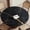 Black Marble, variant on Round Tablecloth with Elastic Winter Snowman Round Elastic Tablecloth Waterproof Wipeable Circle Table Cloth for Home Outdoor, Fits 40"-44" Tables