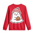 thumbnail image 6 of KPOPLK Toddler Halloween Shirts Baby Boy Girls Pumpkin Tshirts Kids Fall Long Sleeve Tee Tops Children Gift,1-2 Years, 6 of 8