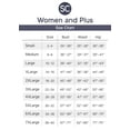 thumbnail image 5 of Stretch Is Comfort Women's Double Layer Tank Top Black 3X, 5 of 7