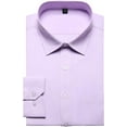 thumbnail image 2 of Gentlemens Collection Men's Slim Fit French Cuff Solid Dress Shirt - Colors Cufflink included, 2 of 7