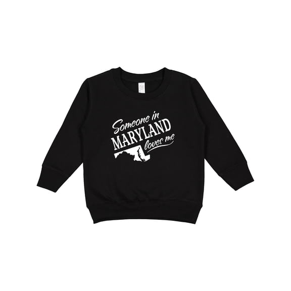 Inktastic Someone in Maryland Loves Me Toddler Sweatshirt