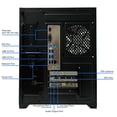 YAWYORE Gaming PC Desktop computer AMD Ryzen 7 5700X RTX 5060 32GB RAM ...