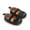 Black, variant on Baby Cute Moccasinss Cartoon Soft Sole Flats Shoes First Walkers