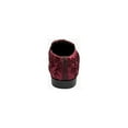 thumbnail image 7 of Stacy Adams Savoir Satin Textile Upper Shoes 25611-601 Burgundy, 7 of 7