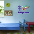 thumbnail image 3 of Custom Name Space Rocket Nature Wall Art MuralWall Decal Decoration I love you to the Moon & back Adventurous Space Cartoon Space Decorating Ideas for Child's Bedroom Size: 20 In(W) x 14 In(H), 3 of 5