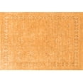 thumbnail image 1 of Ahgly Company Indoor Rectangle Oriental Orange Industrial Area Rugs, 4' x 6', 1 of 4