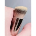 thumbnail image 2 of Makeup Foundation Soft Brush Angled Seamless Finish Synthetic Liquid Cream Cosmetics Contour Brush, 2 of 3