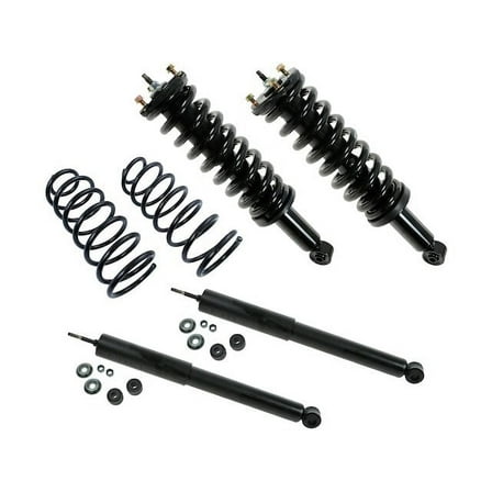 Front and Rear Shock Strut and Coil Spring Kit 6 Piece - Compatible with 1996 - 2002 Toyota 4Runner 1997 1998 1999 2000 2001