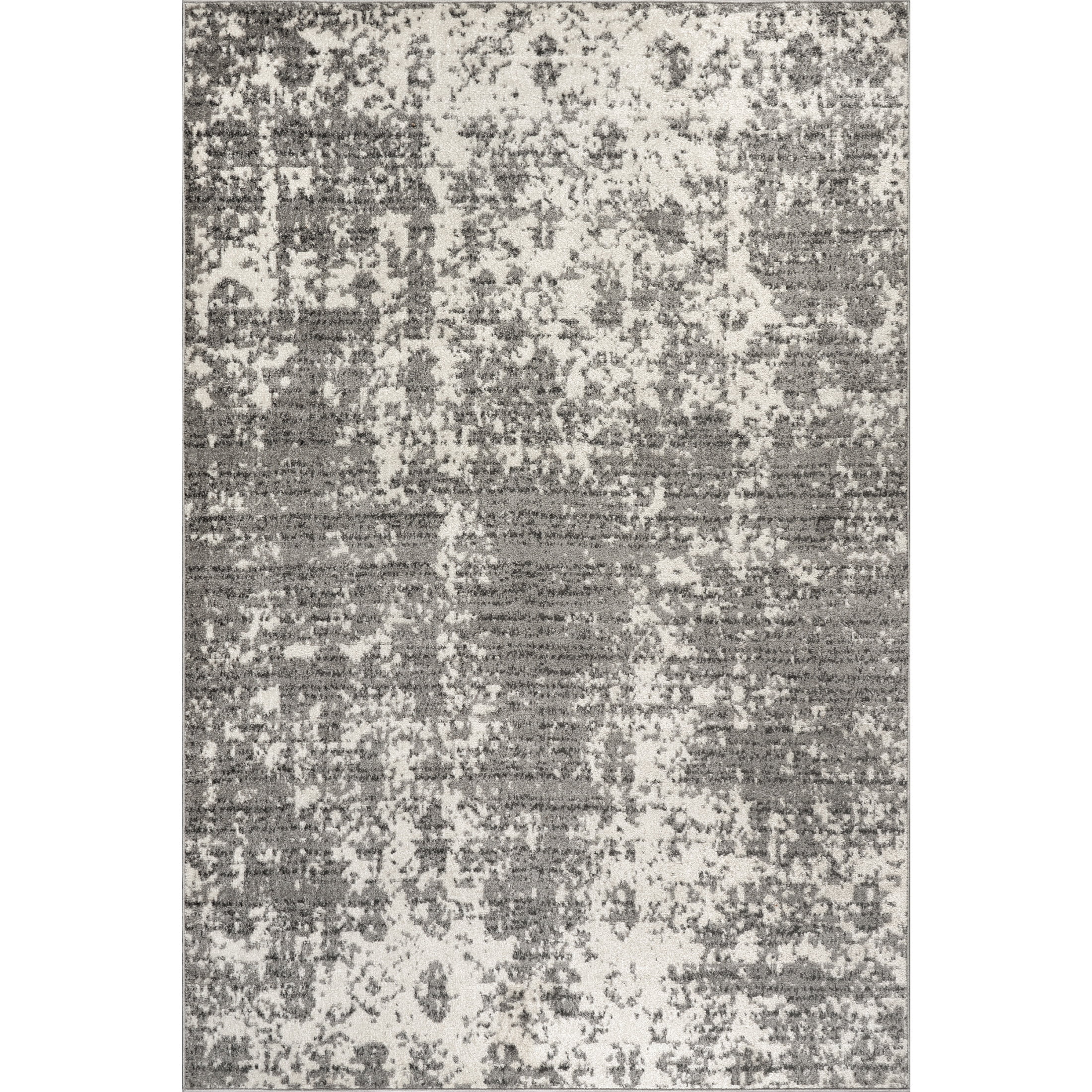 nuLOOM Deedra Modern Abstract Area Rug, 3' x 5', Oval, Deedra Grey