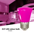 thumbnail image 2 of Lampara E27 3W LED Corona Ahorro de energía Bombillas Holiday Home Party Lámpara (Púrpura) Likrtyny Lámpara, 2 of 5