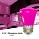 thumbnail image 2 of E27 3W LED Corona Ahorro de energía Bombillas Holiday Home Party Lámpara (Púrpura) Lamparas Tmvgtek Para estrenar, 2 of 5