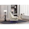 thumbnail image 6 of 270 Swivel Glider Recliner Chair, Power Recliner Rocking Chair, USB Port Charge for Nursery Chair with Atmosphere Lamp for Living Room Bedroom Apartment, 6 of 9