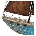 thumbnail image 7 of Wooden Sailboat Small Nautical Sail Boat Decor Coastal Beach Themed Ornaments for Home Bathroom Room Bedroom (H), 7 of 7