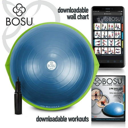 UPC: 0033149079927 | Bosu 72-10850 Home Gym The Original Balance Trainer 65 cm Diameter Blue & Green
