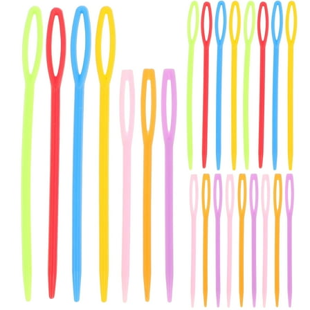 VANIDO Craft Needles Plastic Assorted Color 40pcs