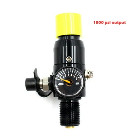 

PCP Air Compressors HPA 4500psi Tank Regulator Valve Output Pressure
