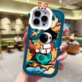 thumbnail image 3 of Phone Case Cartoon Astronaut Pattern Phone Case Monster Lens Phone Shell Soft Protective Cover for iPhone 6, 3 of 6