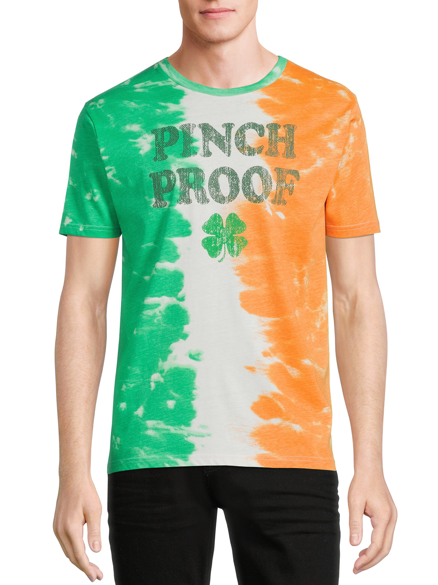 St. Patrick's Day Men's & Big Men's Life of the Paddy and Pinch Proof Graphic Tee Bundle, 2-Pack - image 3 of 6