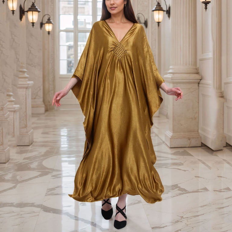kaftan evening dress audi Arabian Luxury Champagne Kaftan Evening Gown Elegant Wedding For Champagne / 2