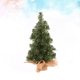 thumbnail image 3 of GOOHOCHY 10 miniárboles de Navidad artificiales con base de lino, adornos realistas para escritorio (30 cm), 3 of 7