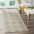 thumbnail image 3 of SAFAVIEH Montauk Caleb Geometric Diamond Cotton Area Rug, Grey, 4' x 6', 3 of 9